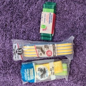 Vintage Lawn Furniture Webbing misc lot